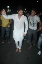 Shreyas Talpade brings ganpati home in Mumbai on 1st Sept 2011 (49).JPG